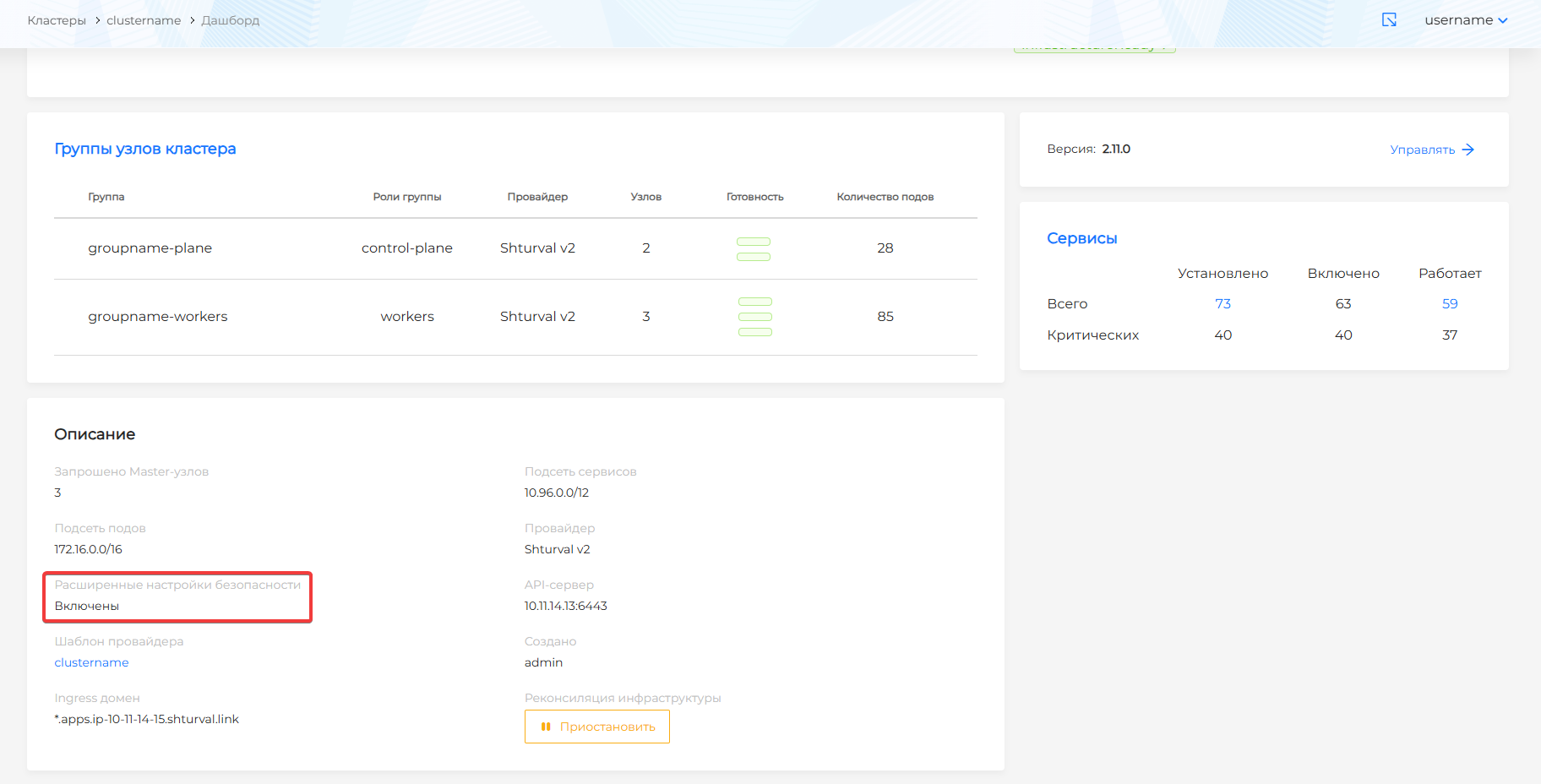 clusteraudit